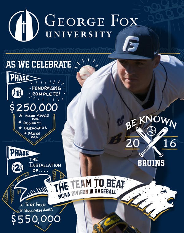 Image from George Fox University Baseball Poster