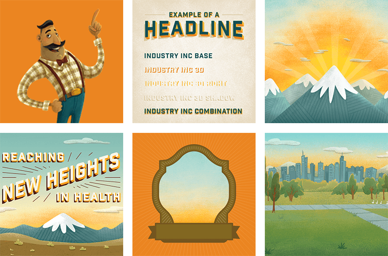 Image from Colorado Health OP the Brand Kit we created