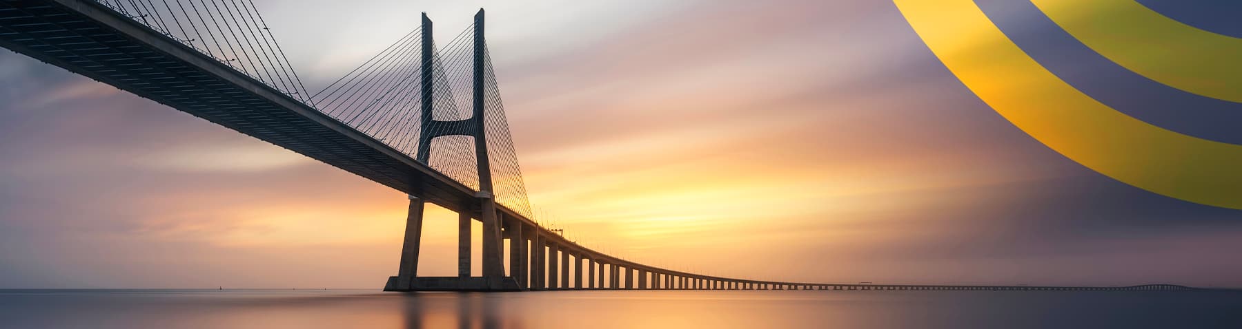 Image of ISMA Banner showing a bridge