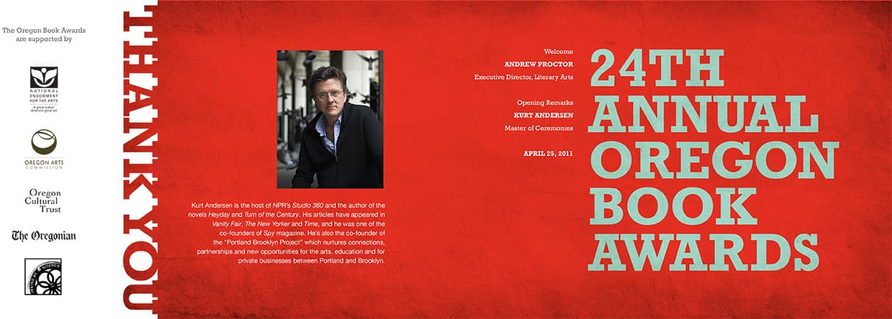 Image of Literary Arts; 24th Annual Oregon Book Awards