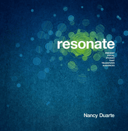 Cover of Nancy Duarte book "Resonate"