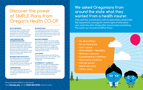 Image from Oregon's Health Co-Op Campaign