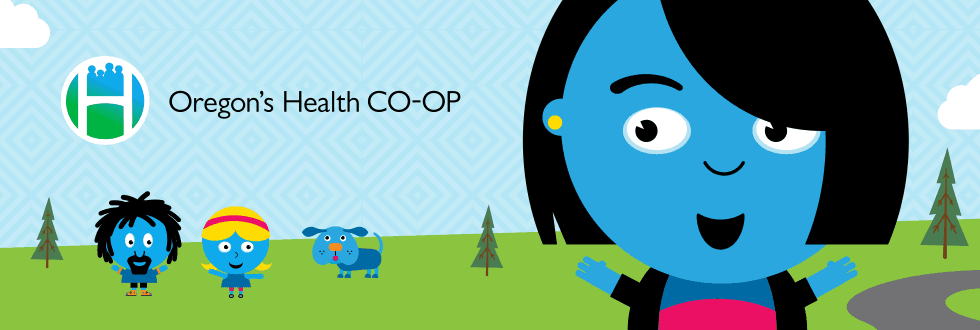 Image from Oregon's Health Co-Op Core Story; the Health Buds